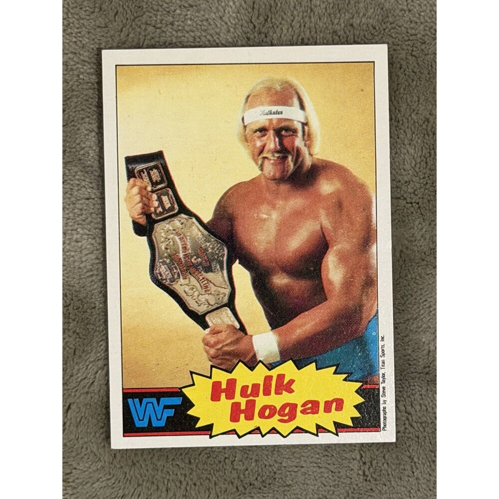 1985 Topps WWF - Hulk Hogan #1